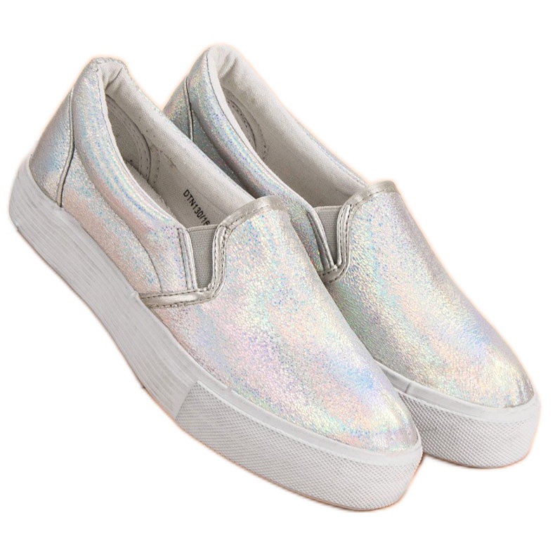 McKey Slipony Sneakers With Holo Effect grey 1
