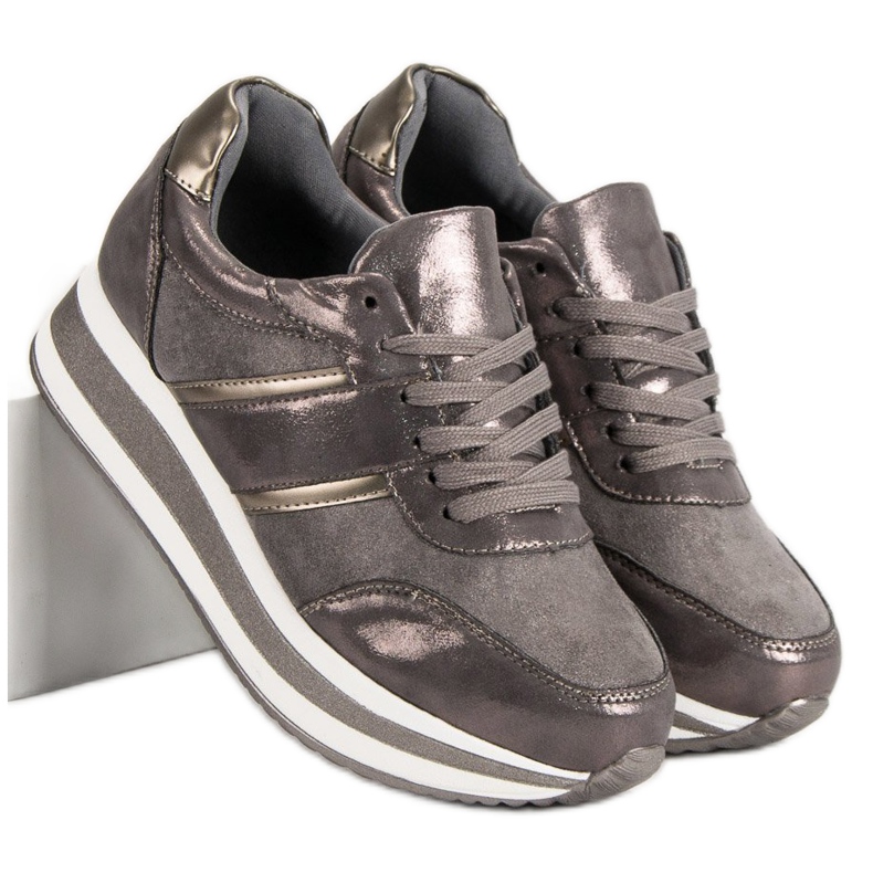 Bestelle Gray Sport Shoes grey 2 Bestelle Gray Sport Shoes grey 2