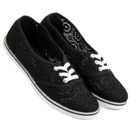 McKey Openwork Sneakers black 2