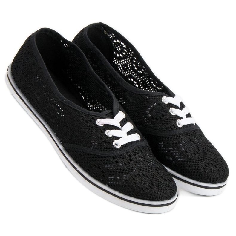 McKey Openwork Sneakers black 2