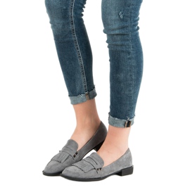 Sergio Todzi Loafers On A Flat Heel grey 2