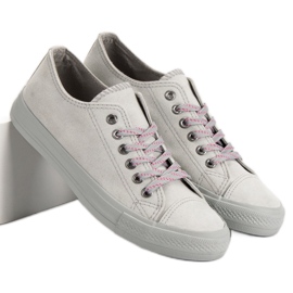 McKey Comfortable Gray Sneakers grey 1