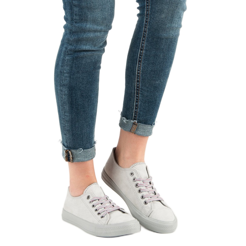 McKey Comfortable Gray Sneakers grey 2