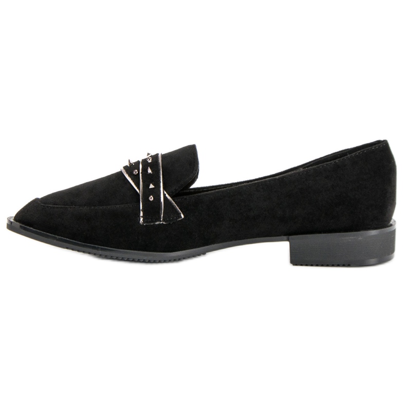 Sergio Todzi Black Loafers With Rhinestones 1