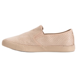 Suede Slip On Sneakers brown 1