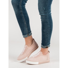 Ideal Shoes Lovelo Slip-On Sneakers brown 2