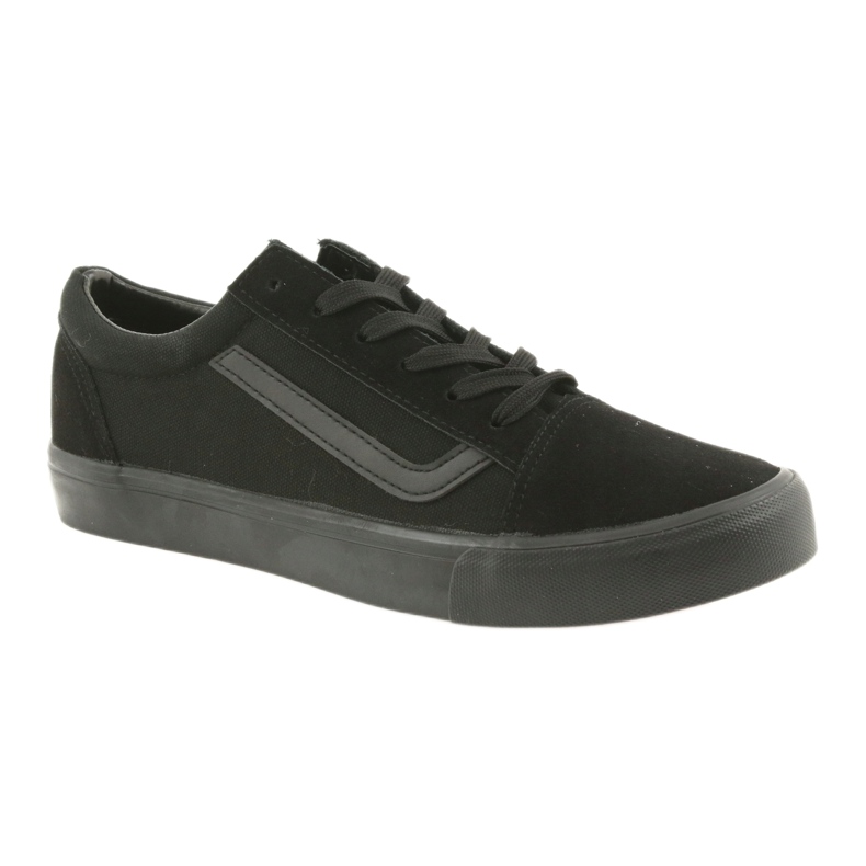 Atletico Black AlaVans tied sneakers 1