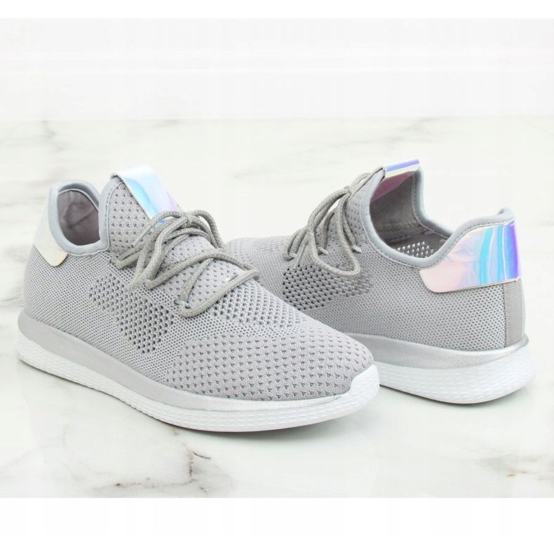Gray petrol sport shoes B111-8 Gray grey 1