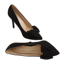 Pumps on a black LM-706 Black pin 1 Pumps on a black LM-706 Black pin 1