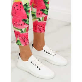 Women's black and white sneakers BO-1 Black 1