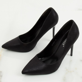 Black women's high heels AT-0596-L Black 1