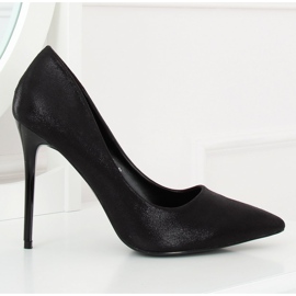 Black women's high heels AT-0596-L Black 2