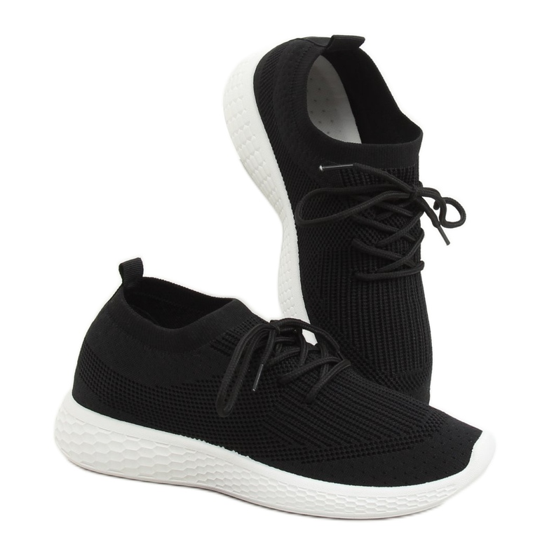 Black X-9755 Black sports shoes 2 Black X-9755 Black sports shoes 2