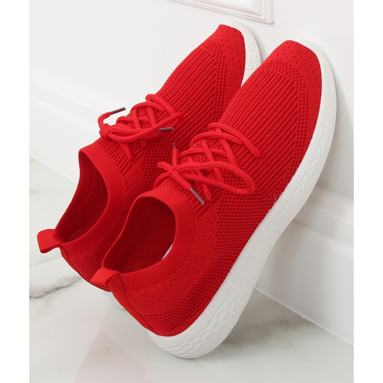 Red sports shoes X-9755 Red 1
