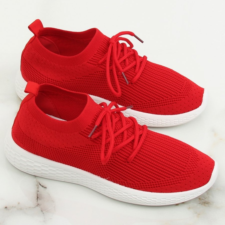 Red sports shoes X-9755 Red 2