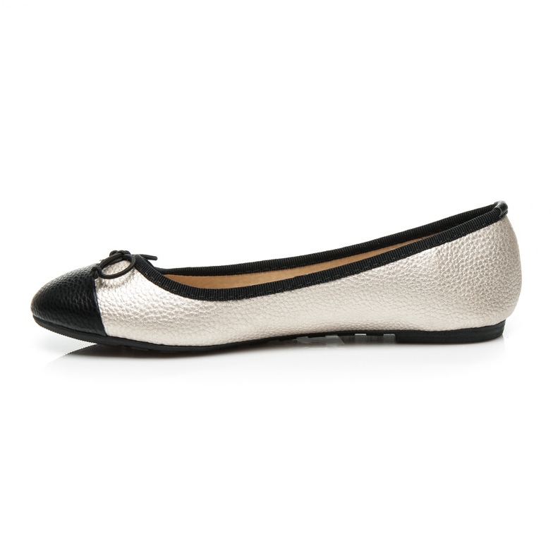 Bestelle Two-color ballerinas yellow 1