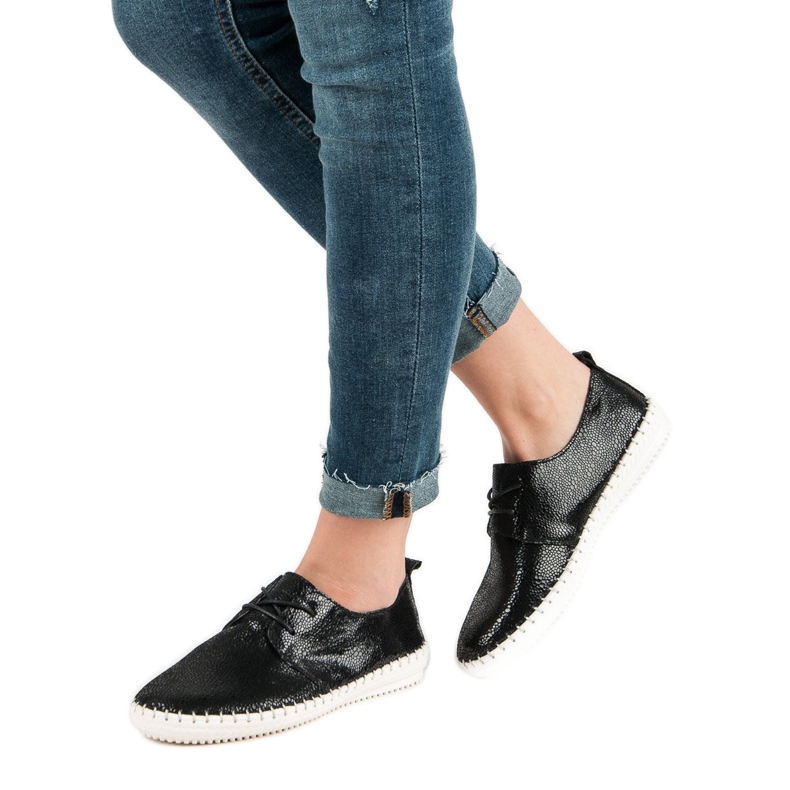 Filippo Black Leather Shoes 2 Filippo Black Leather Shoes 2