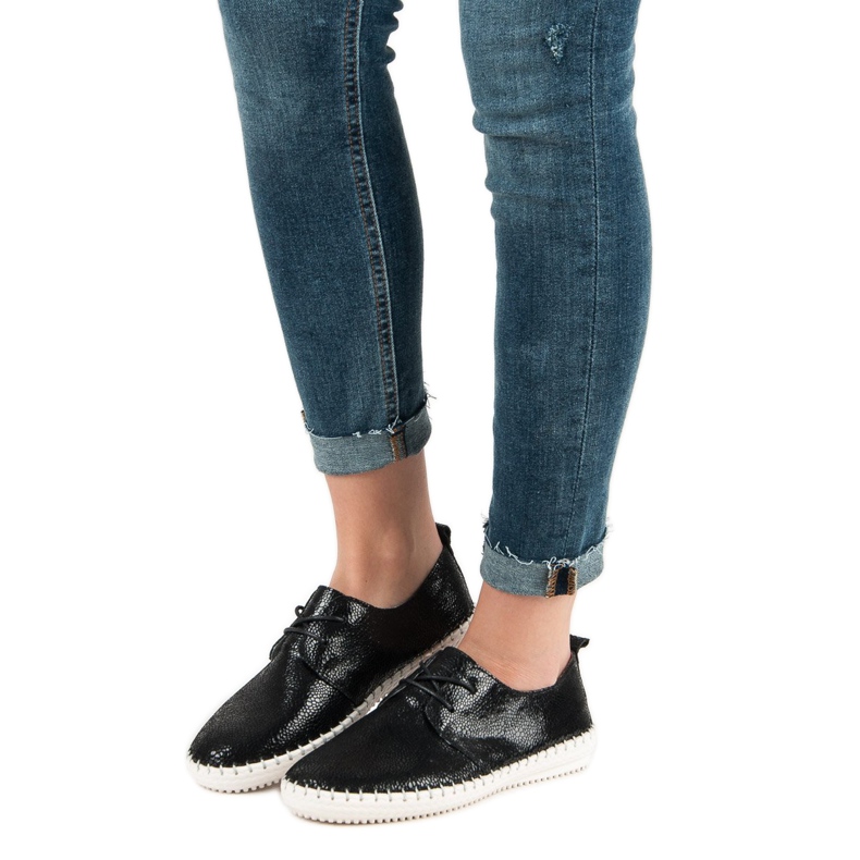 Filippo Black Leather Shoes 1 Filippo Black Leather Shoes 1