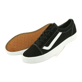 Black Atletico 18081 lace-up sneakers 4