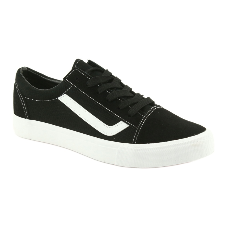Black Atletico 18081 lace-up sneakers 1