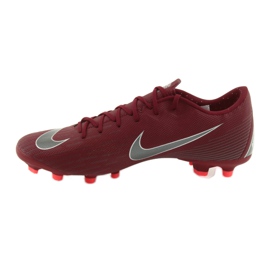 Nike Mercurial Vapor 12 Academy FG M AH7375-606 soccer shoes claret red 2