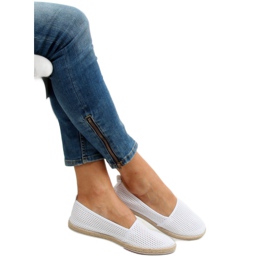 White mesh espadrilles JX1029 White 2