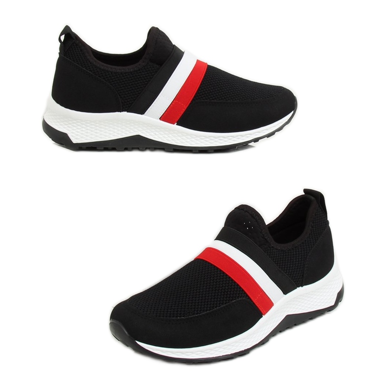 Black sports shoes X-9763 Black 1