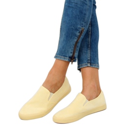 Yellow slip-on sneakers G-92 Yellow 2