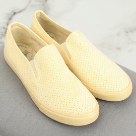 Yellow slip-on sneakers G-92 Yellow 1