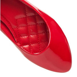 Seastar Daisy ballerinas red 1