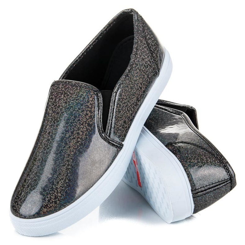 BOSHIMAO Slip On Sneakers black 1