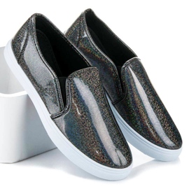 BOSHIMAO Slip On Sneakers black 2