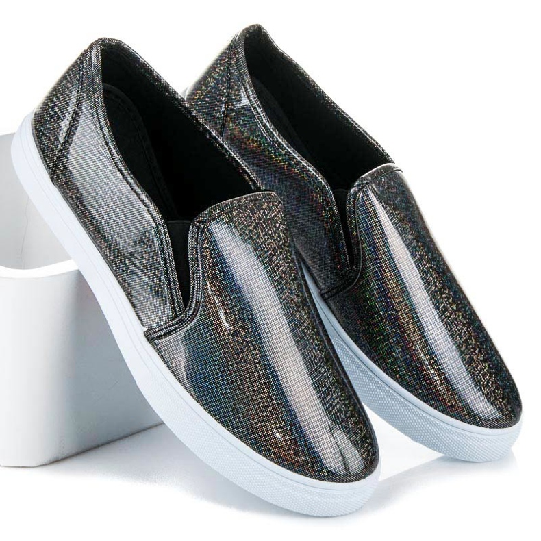 BOSHIMAO Slip On Sneakers black 2