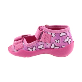 Befado sandals children's shoes 242P091 violet pink 2 Befado sandals children's shoes 242P091 violet pink 2