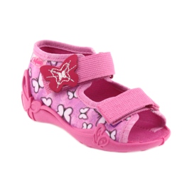 Befado sandals children's shoes 242P091 violet pink 1 Befado sandals children's shoes 242P091 violet pink 1