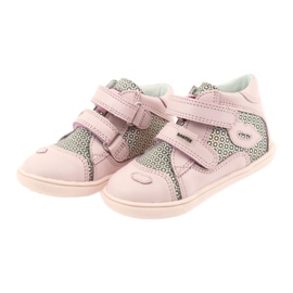Bartek Girls' Velcro boots11703 pink 3