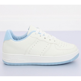 LV75P L.BLUE white and blue sports shoes 1