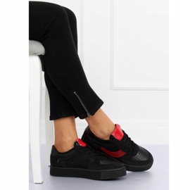 Black LA51P Black creepersy sneakers 2