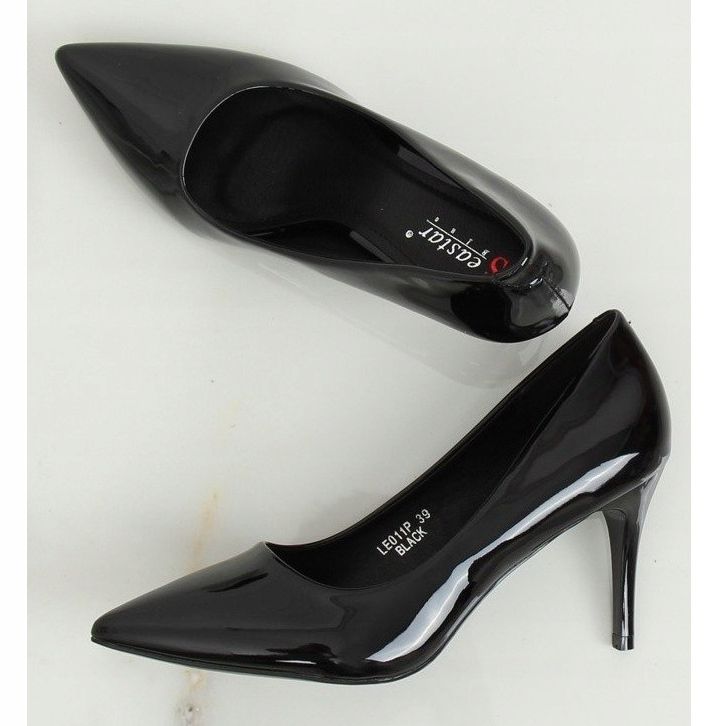 Black women's high heels LE011P Black 2 Black women's high heels LE011P Black 2