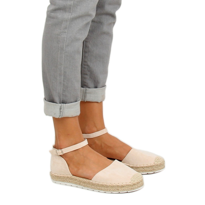Beige espadrilles for women JH85 Beige 2