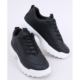Black BL153P Black sports shoes 1