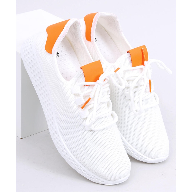 Orange and white sports shoes NB281 Orange 1 Orange and white sports shoes NB281 Orange 1