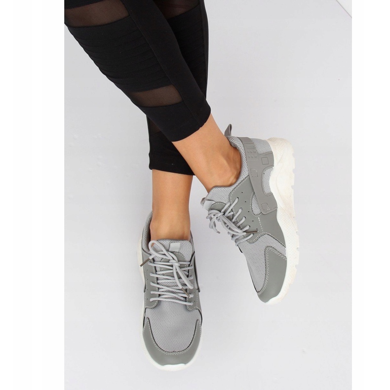 Gray LA18P Gray sports shoes grey 2