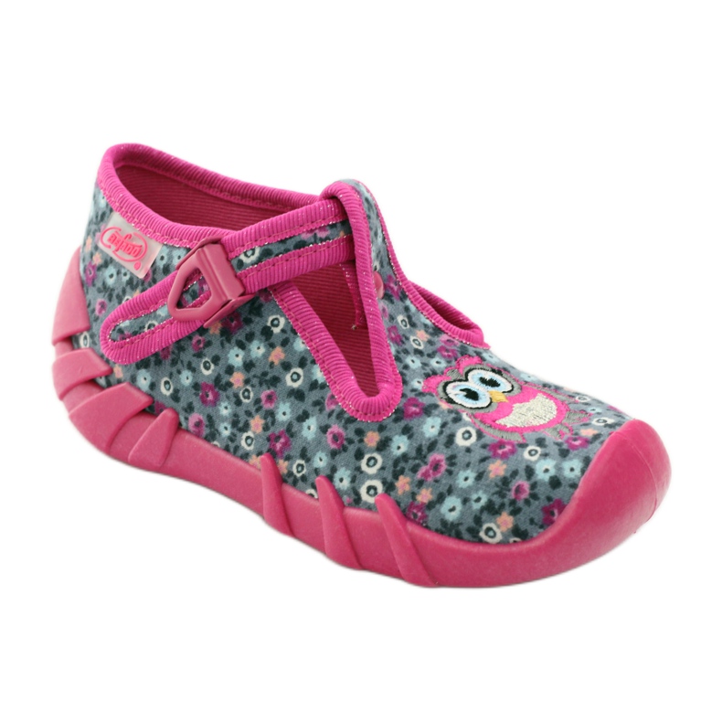 Befado children's shoes 110P302 pink grey 2 Befado children's shoes 110P302 pink grey 2