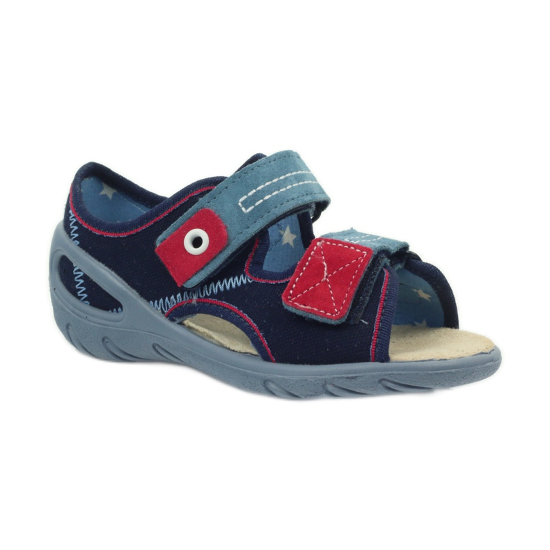 Befado children's shoes pu 065X112 navy blue 2 Befado children's shoes pu 065X112 navy blue 2