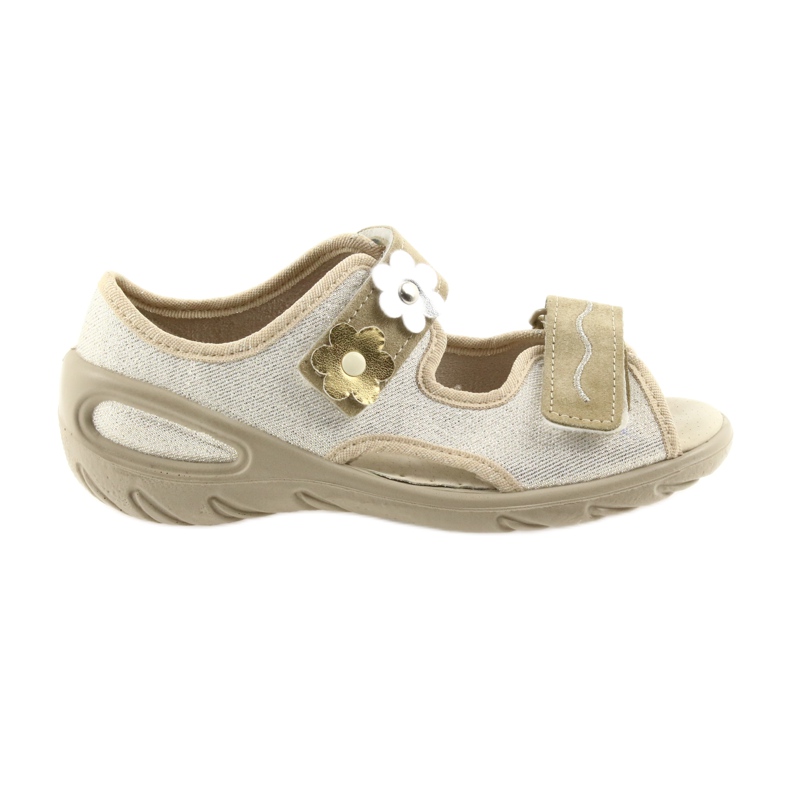 Befado children's shoes pu 065P121 yellow brown 1