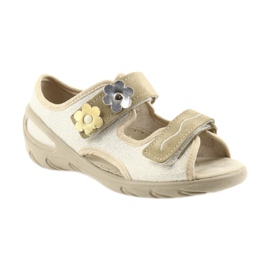 Befado children's shoes pu 065P121 yellow brown 2