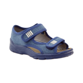 Befado children's shoes 113X010 blue 2 Befado children's shoes 113X010 blue 2