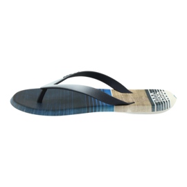 Rider 10719 men's flip-flops brown grey navy blue 2 Rider 10719 men's flip-flops brown grey navy blue 2