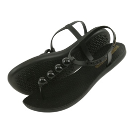 Ipanema sandals women's shoes flip-flops with balls 82517 black 4